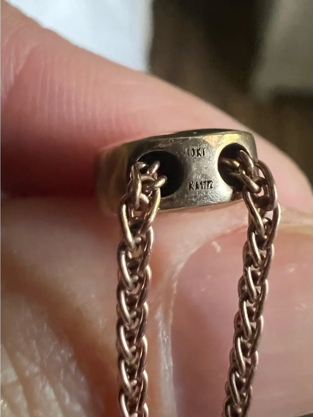 10k gold diamond braclet